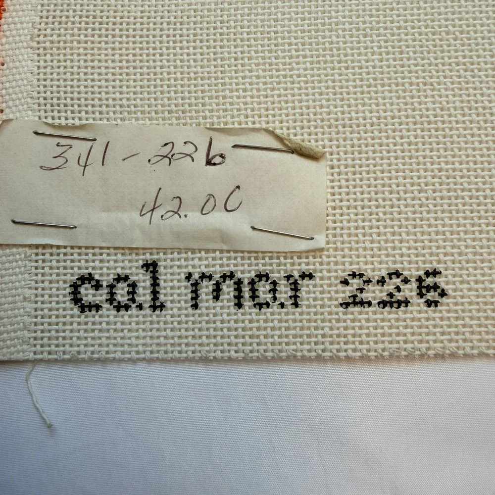 Vintage Susan Portra Ellie Elephant Needlepoint Canvas Cal Mar 226 w Guide